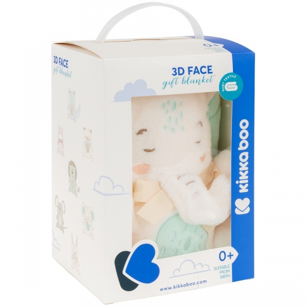 Продукт Kikkaboo  - Бебешко одеяло с 3D бродерия - 0 - BG Hlapeta